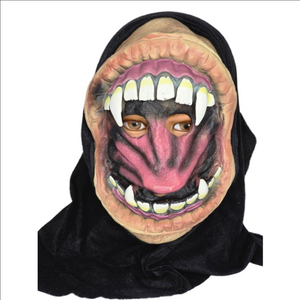 Boys Unbranded Halloween Monster Mask One Size Black Beige